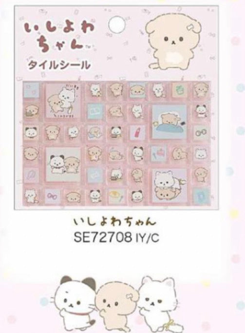 【即納品】タイルシール いしよわちゃん