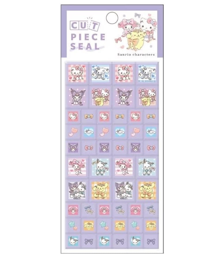 【即納品】カットピースシール るんるんリボン