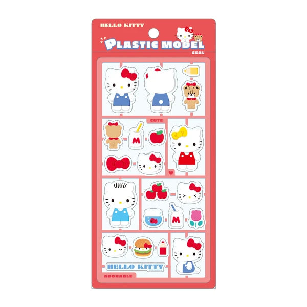 【予約商品】キティ プラモデル風シール