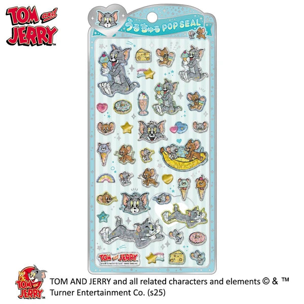【予約商品】トムとジェリー うるちゅるポップシール