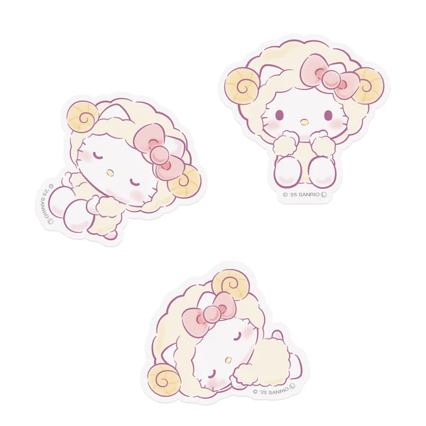 【即納品】ステッカー3枚セット おやすみひつじ キティ