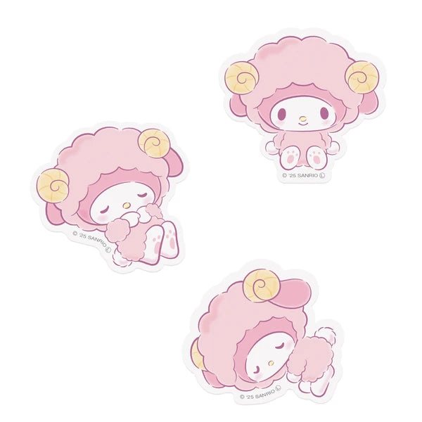 【即納品】ステッカー3枚セット おやすみひつじ マイメロ