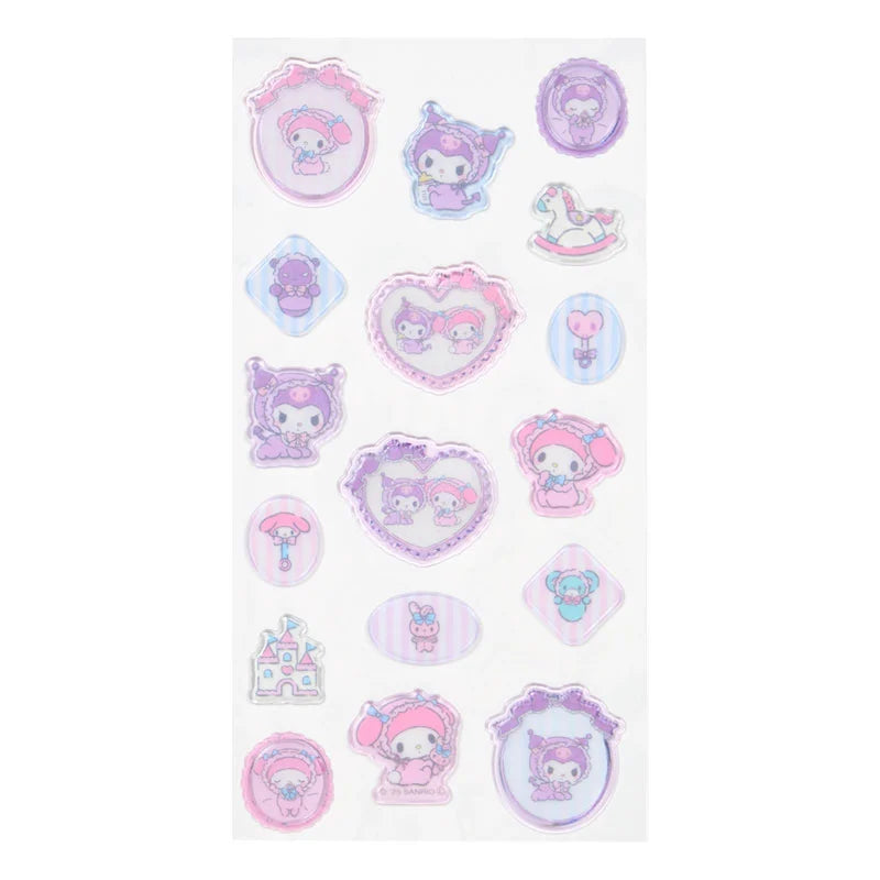 【即納品】すりガラス風シール ロリータベビー