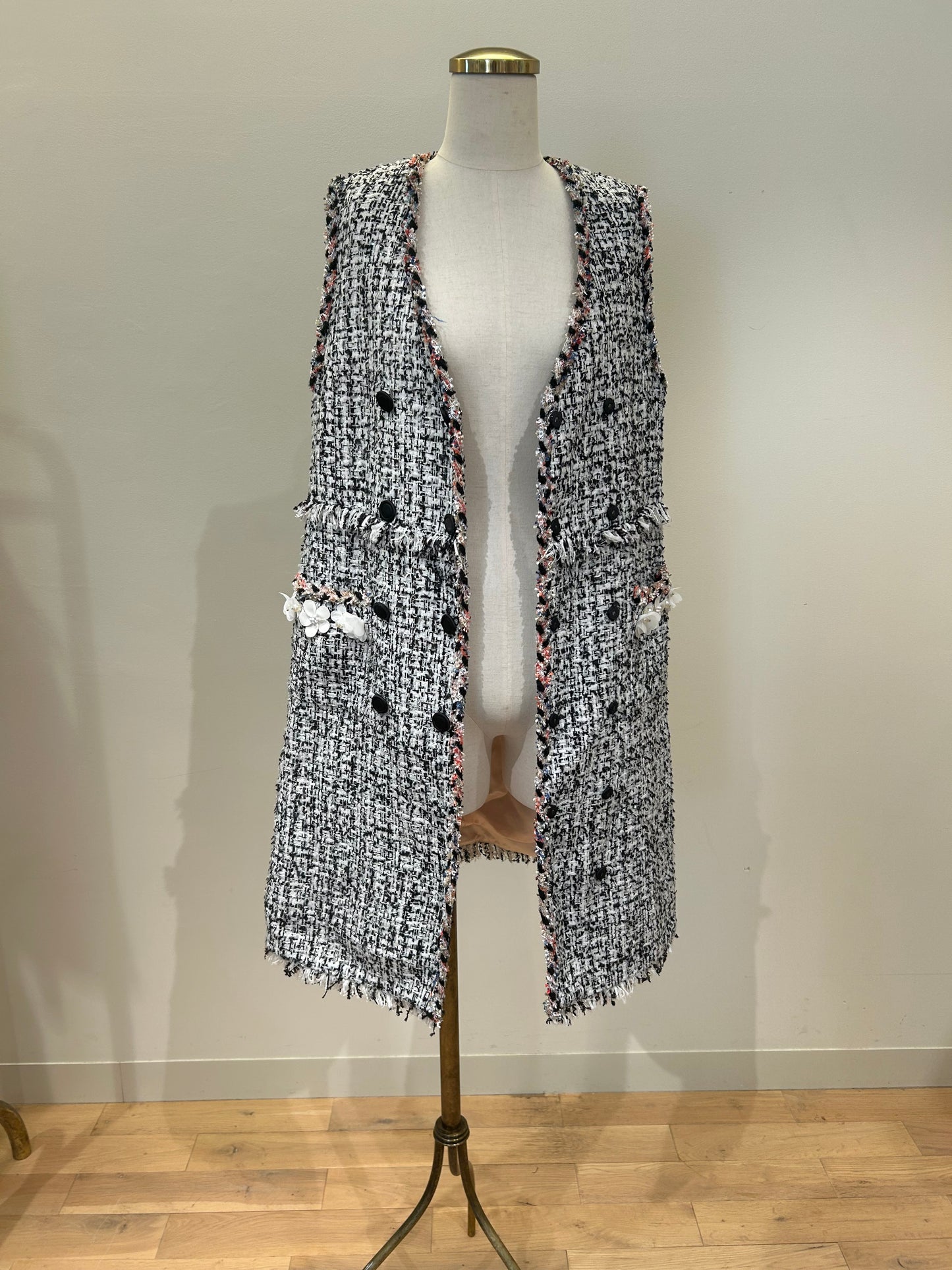 【chesty ethical project】ツイード ジレ