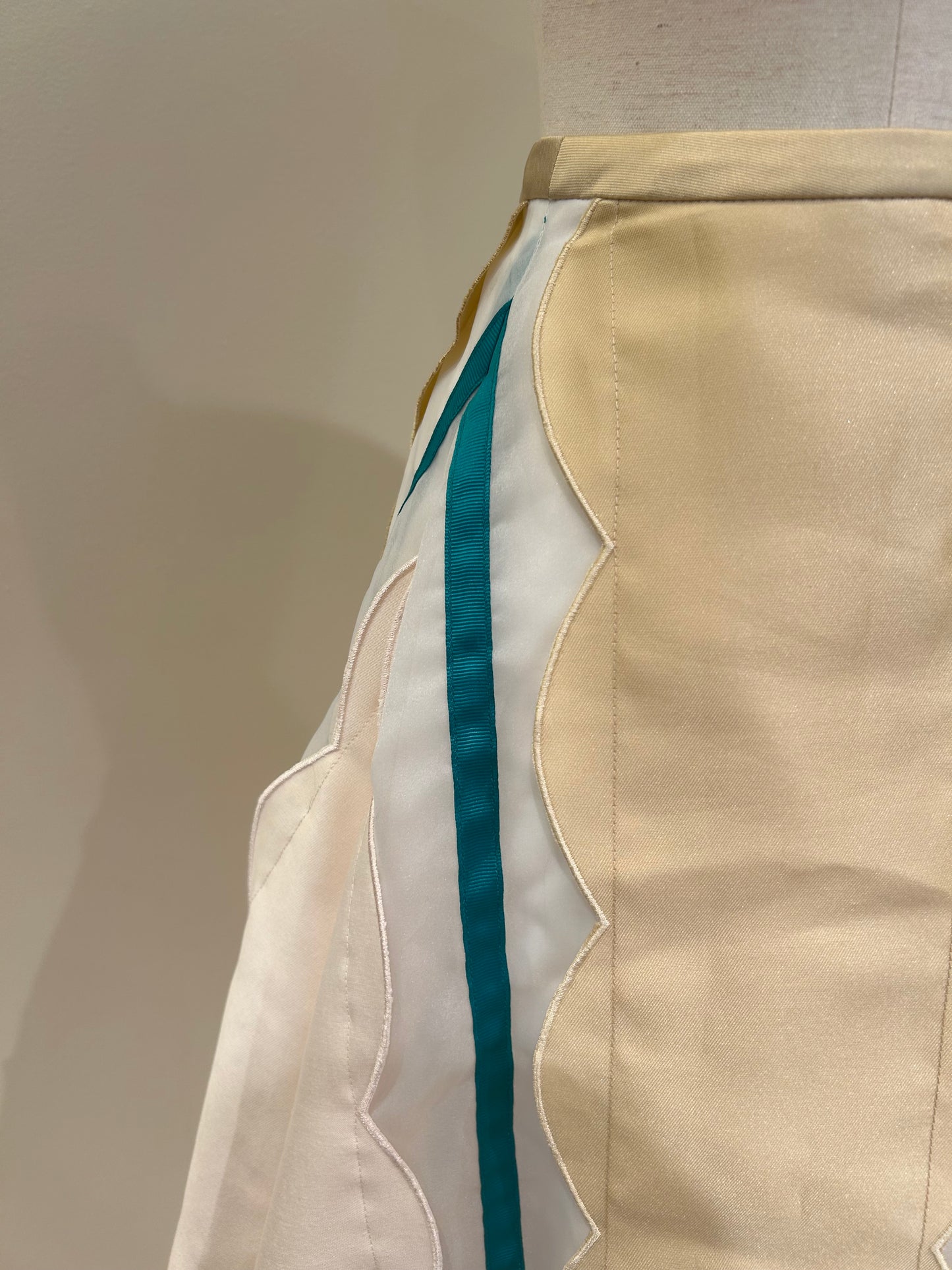 【chesty ethical project】スカラップスカート