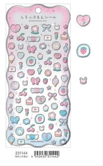 【即納品】しろっぷるんシール　ももっぷるん