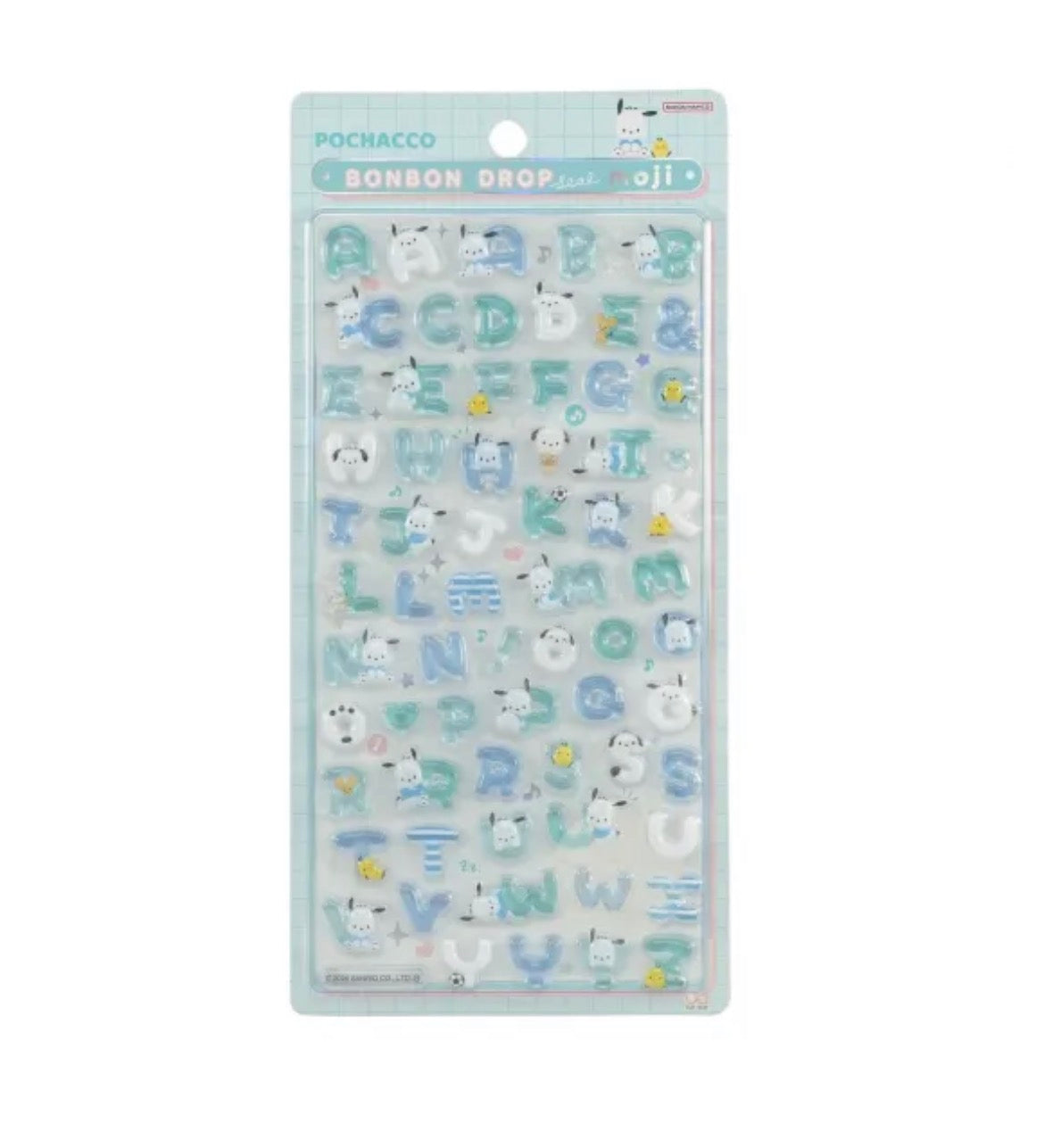 【1人1つ】ボンボンドロップシール　ポチャッコ