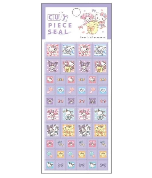 【即納品】カットピースシール　るんるんリボン