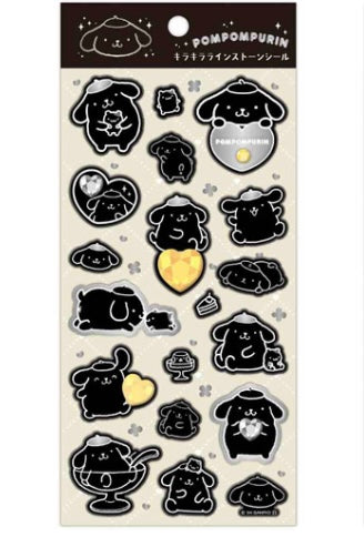 【即納品】モノクロキラキラ　ポムリン