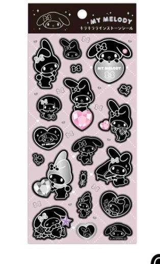 【即納品】モノクロキラキラ　マイメロ