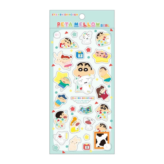 【予約商品】ペタメロウシール　クレヨンしんちゃん　パジャマ