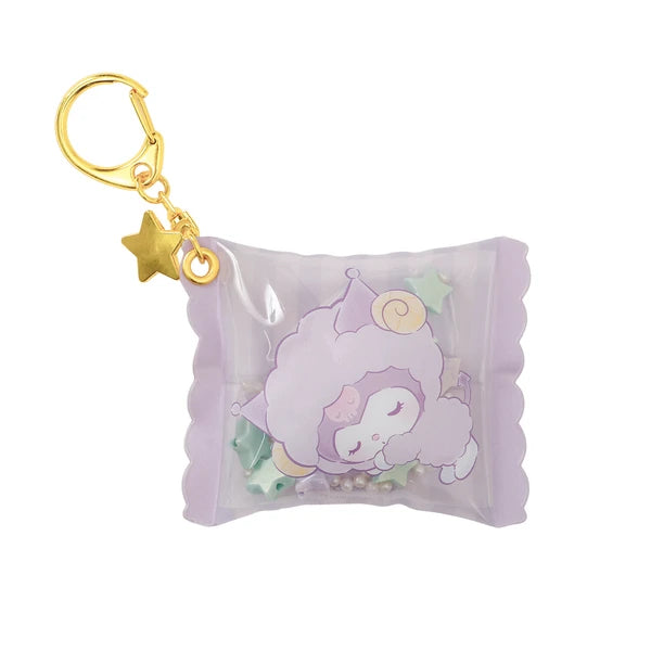 【即納品】しゃかしゃかキーホルダー　おやすみひつじ　クロミ