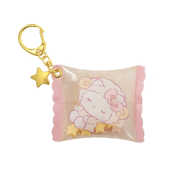 【即納品】しゃかしゃかキーホルダー　おやすみひつじ　キティ