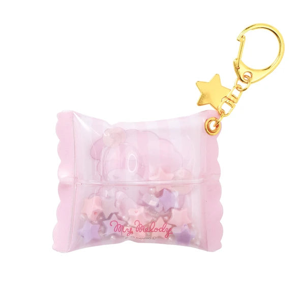【即納品】しゃかしゃかキーホルダー　おやすみひつじ　マイメロ