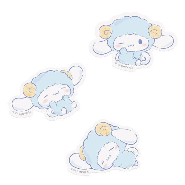 【即納品】ステッカー3枚セット　おやすみひつじ　シナモン