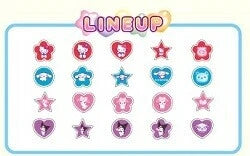 【予約商品】サンリオ　おはじきシール