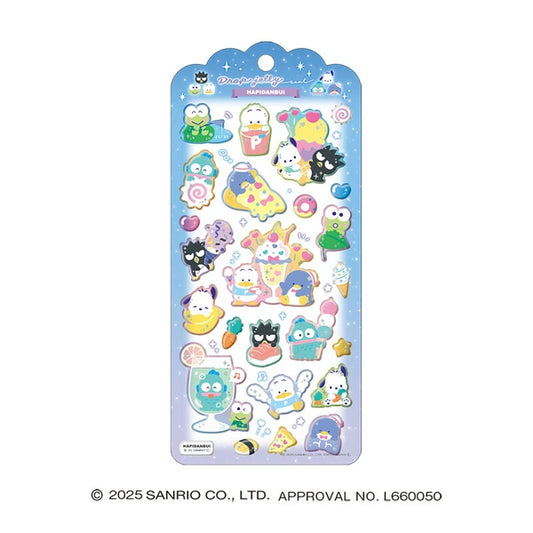 【予約商品】はぴだんぶい　ドロップジュエリーシール