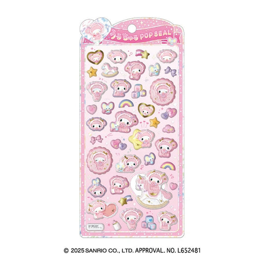 【予約商品】マイメロ　うるちゅるポップシール
