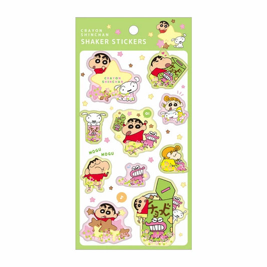 【予約商品】クレヨンしんちゃんチョコビ　シェイカーステッカーズ