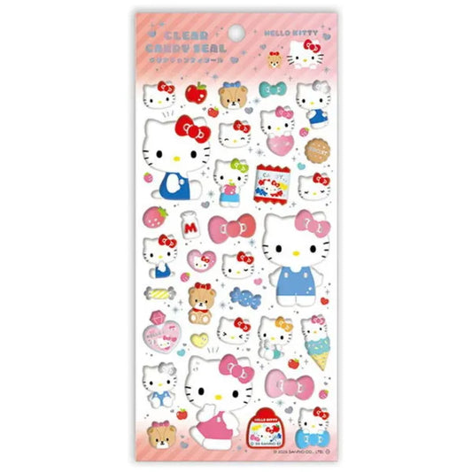【予約商品】キティ　クリアキャンディシール