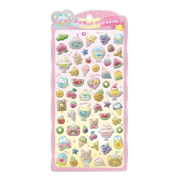 【予約商品】フルーツ　うるちゅるポップシール