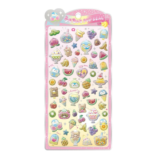 【予約商品】フルーツ　うるちゅるポップシール