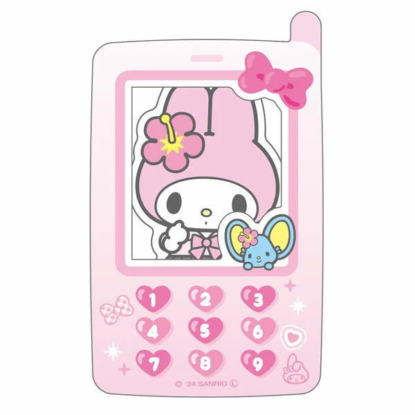 ケータイ風ステッカー　マイメロ