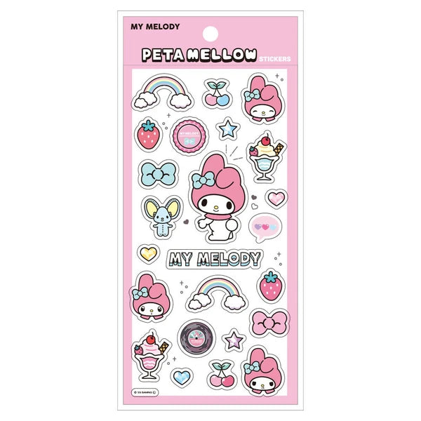 【予約商品】ペタメロウステッカーズ　マイメロ