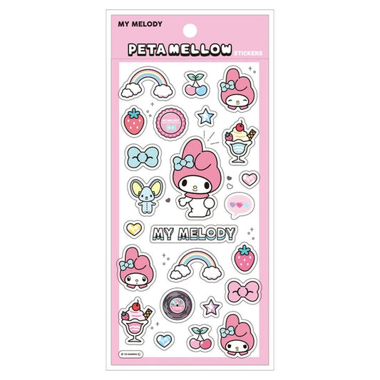 【予約商品】ペタメロウステッカーズ　マイメロ
